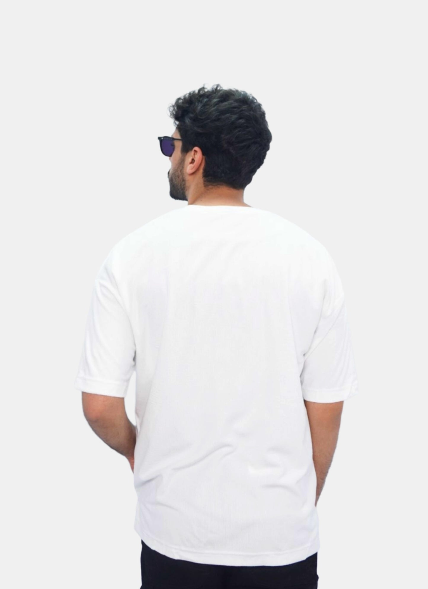 ITALIA oversize t-shirt - WHITE