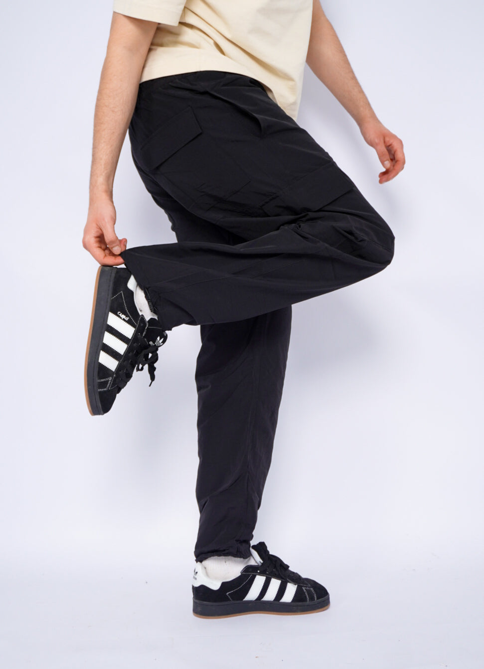 BAGGY Parachute CARGO - Black