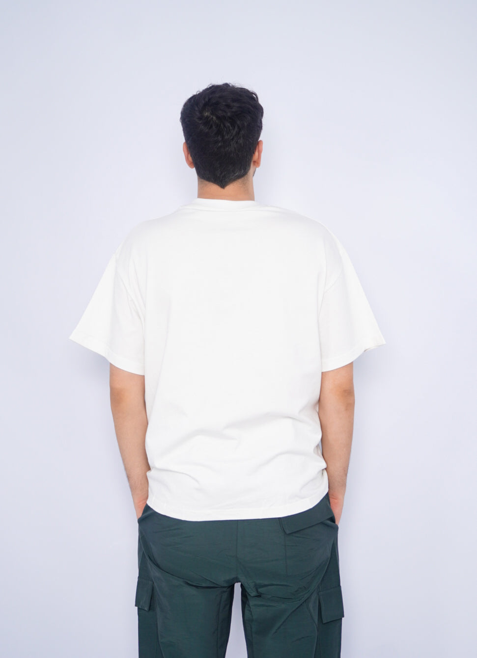 LOST YOUTH oversize t-shirt - WHITE