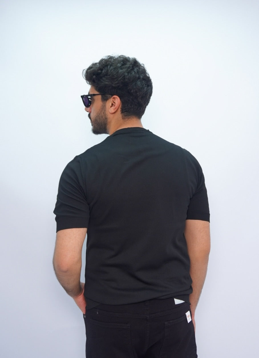 SIMPLE t-shirt - BLACK
