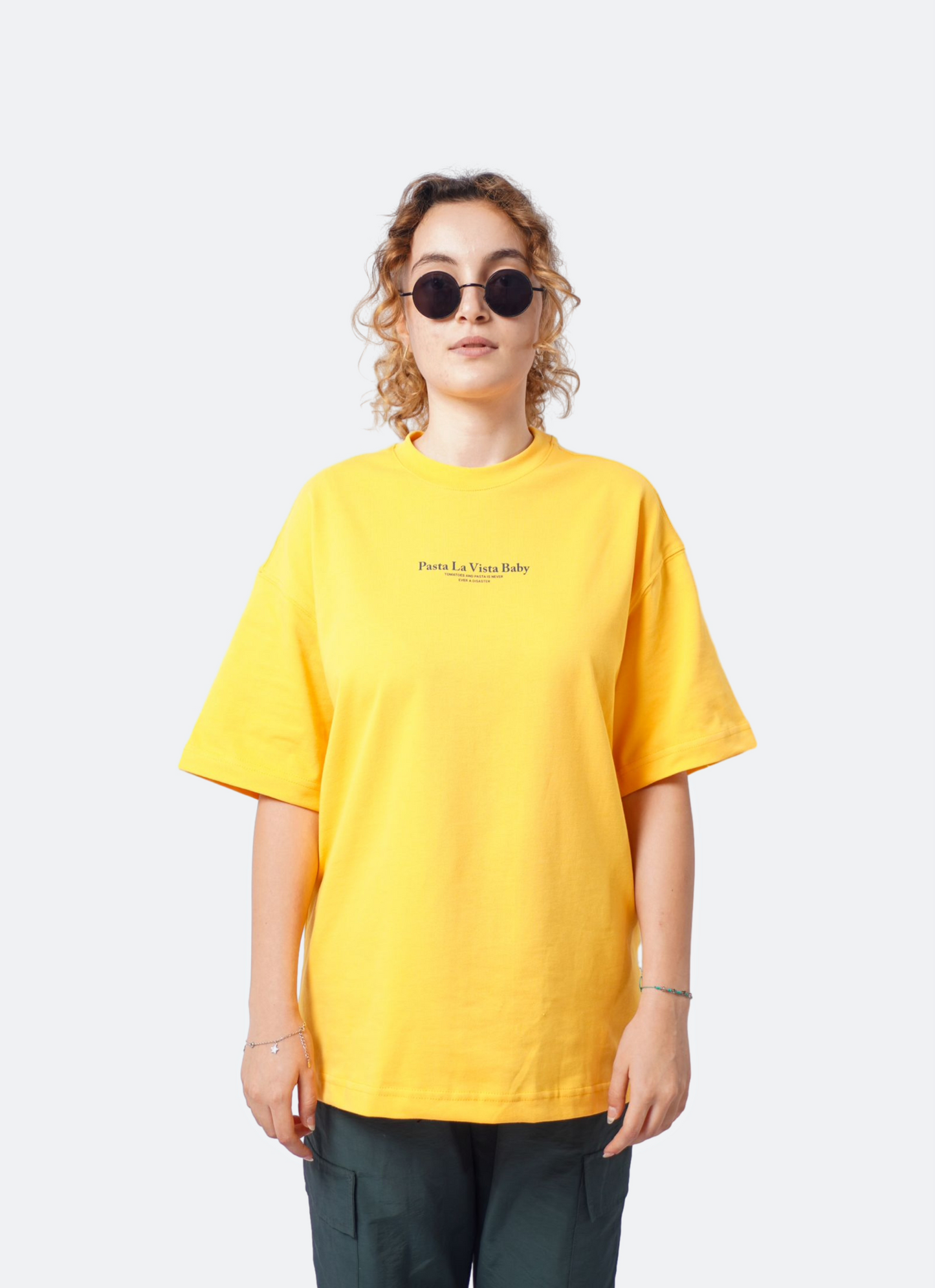PASTA LA VISTA oversize t-shirt - SOFT ORANGE