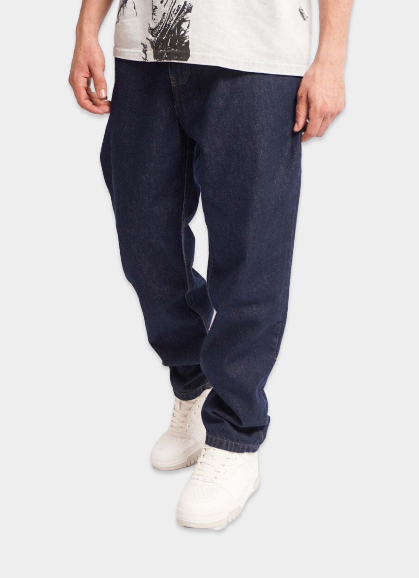 STRAIGHT JEANS - DARK BLEU