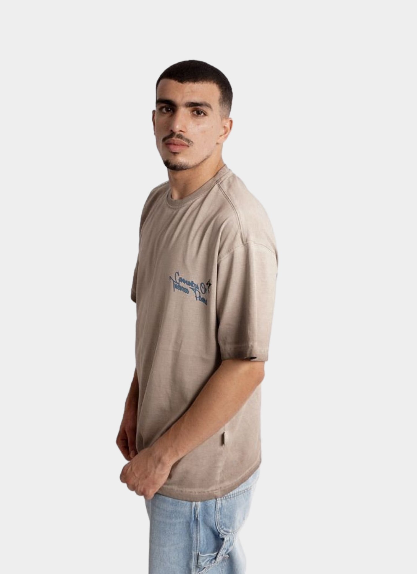 TALENTED PEOPLE oversize t-shirt - MOCHA