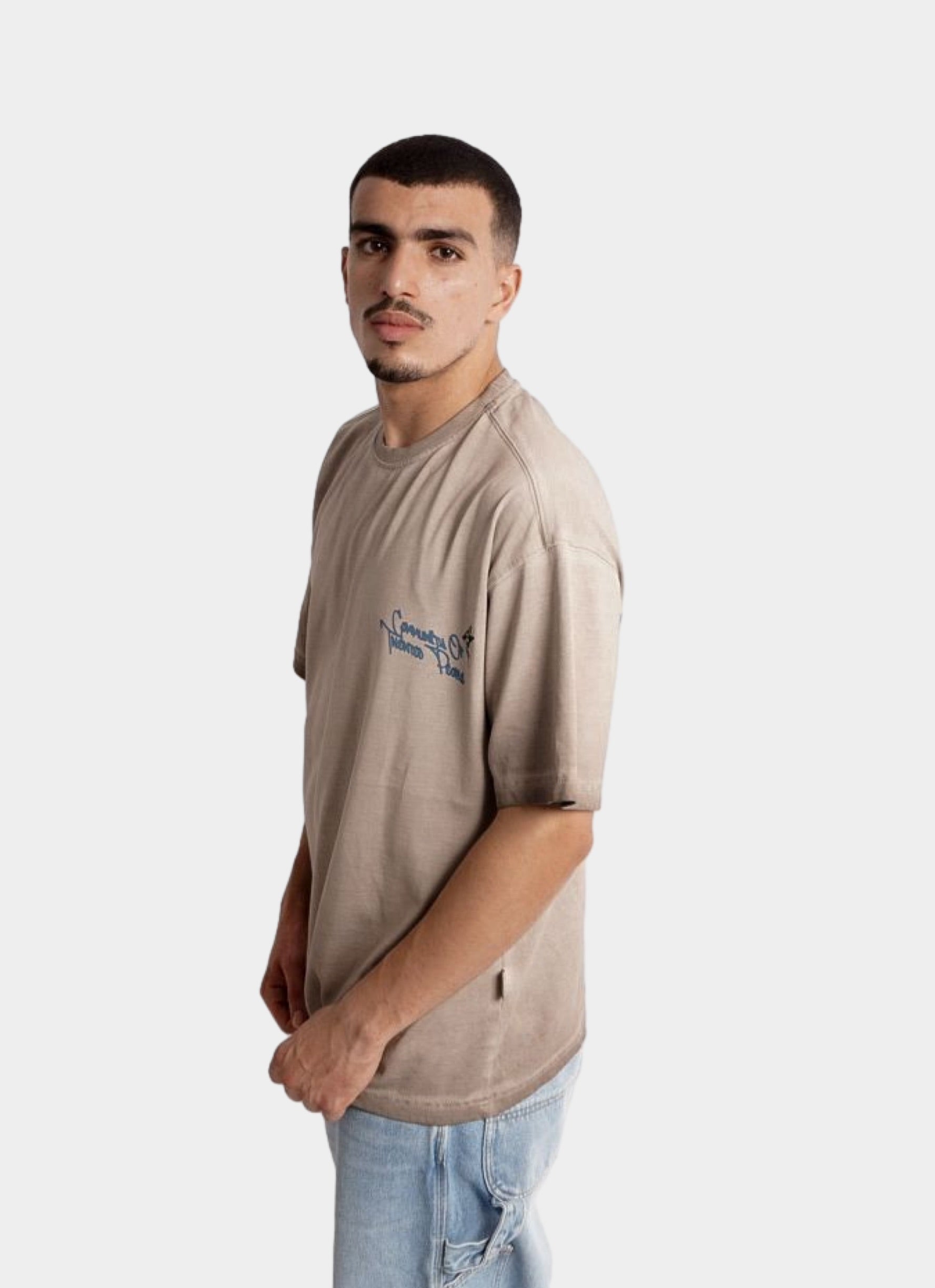TALENTED PEOPLE oversize t-shirt - MOCHA
