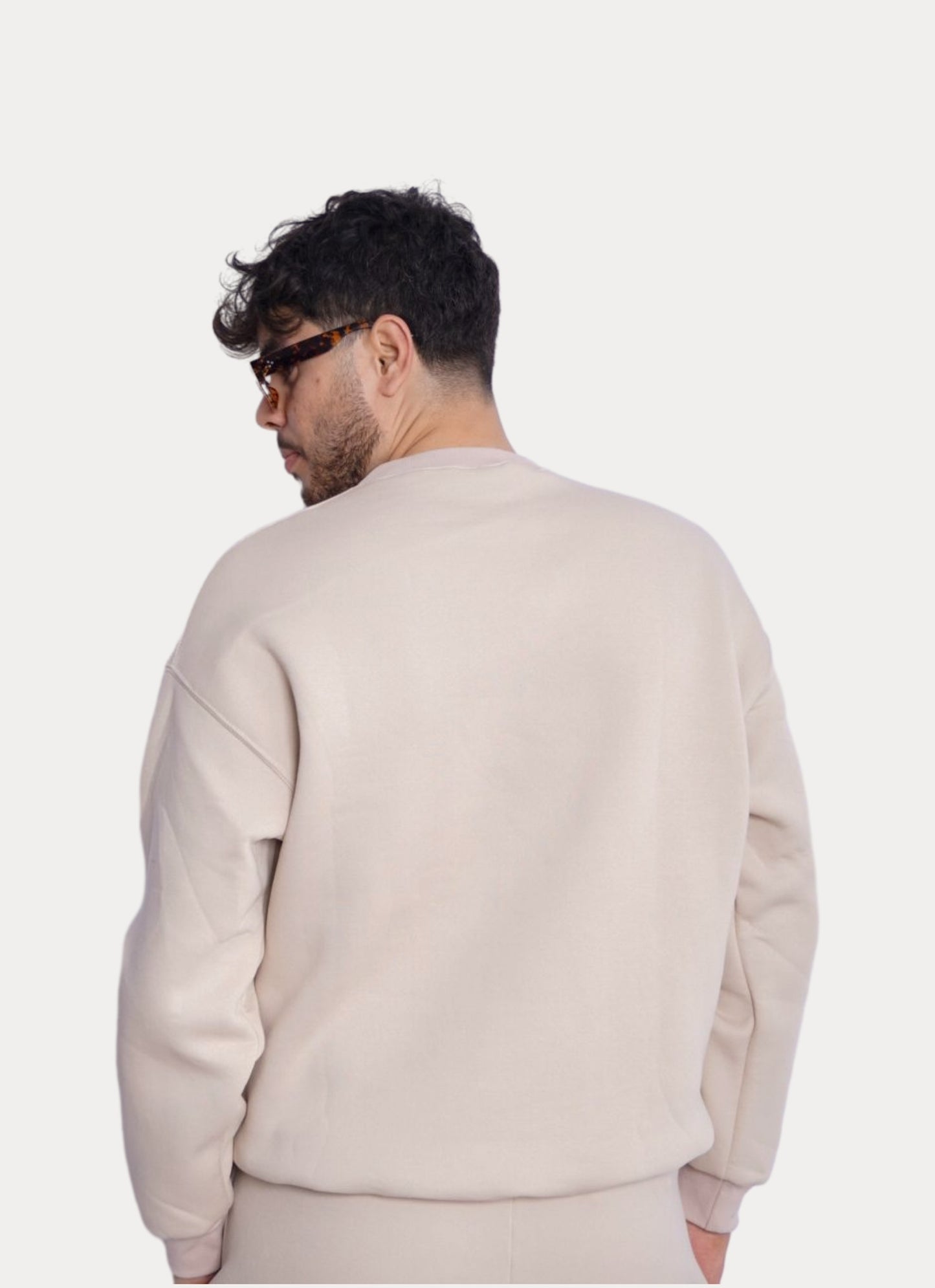 SIMPLE BEIGE SWEAT-SHIRT