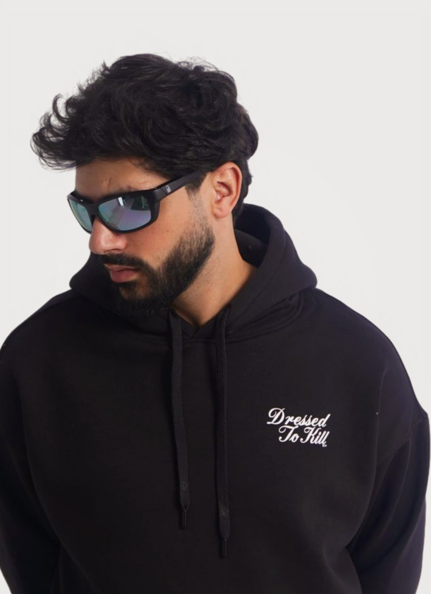 BLACK HOODIE ' DRESSED TO KILL '