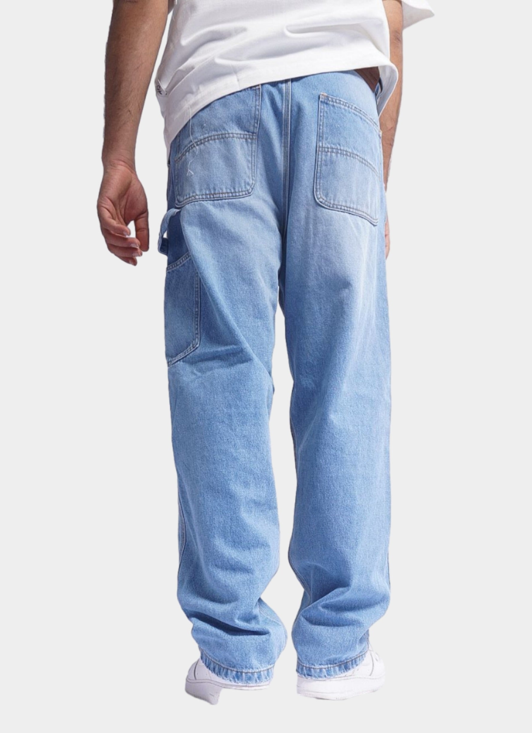 BAGGY 6 POCKET JEANS - LIGHT BLUE