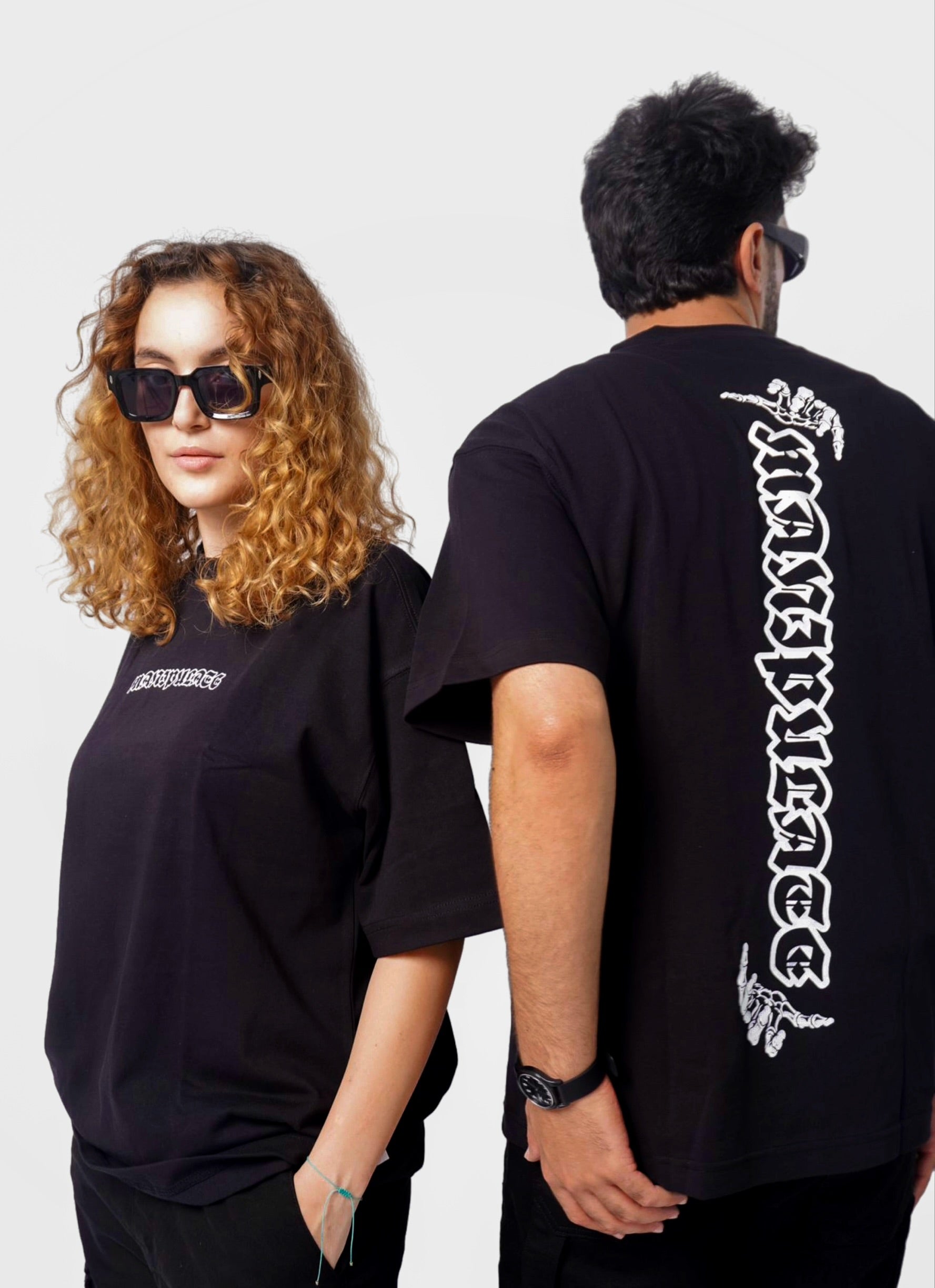MANIPULATE oversize t-shirt - BLACK