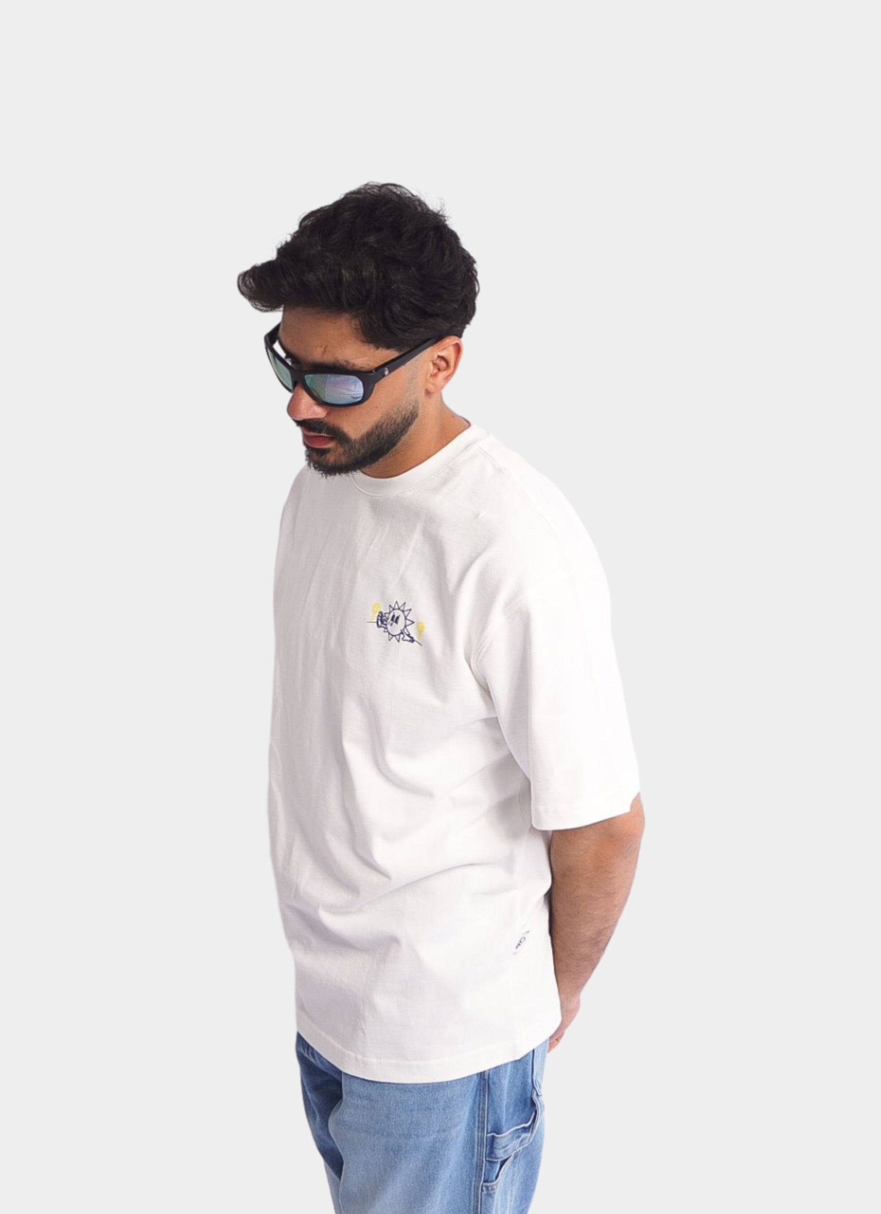 TODO BIEN oversize t-shirt - WHITE