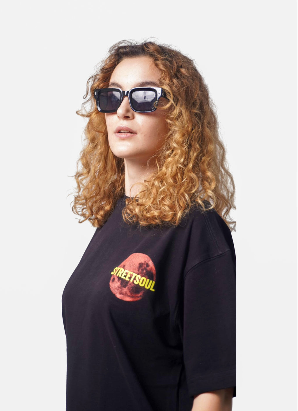 STREETSOUL oversize t-shirt - BLACK