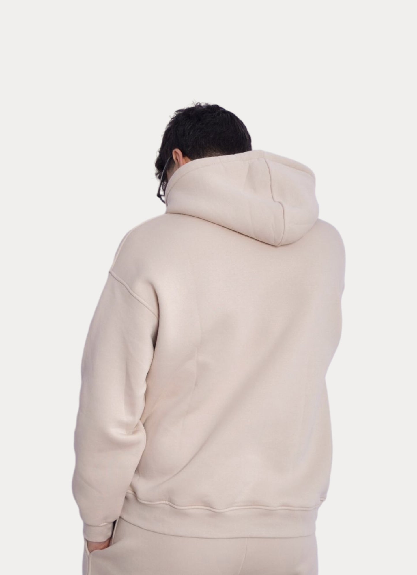 SIMPLE BEIGE HOODIE