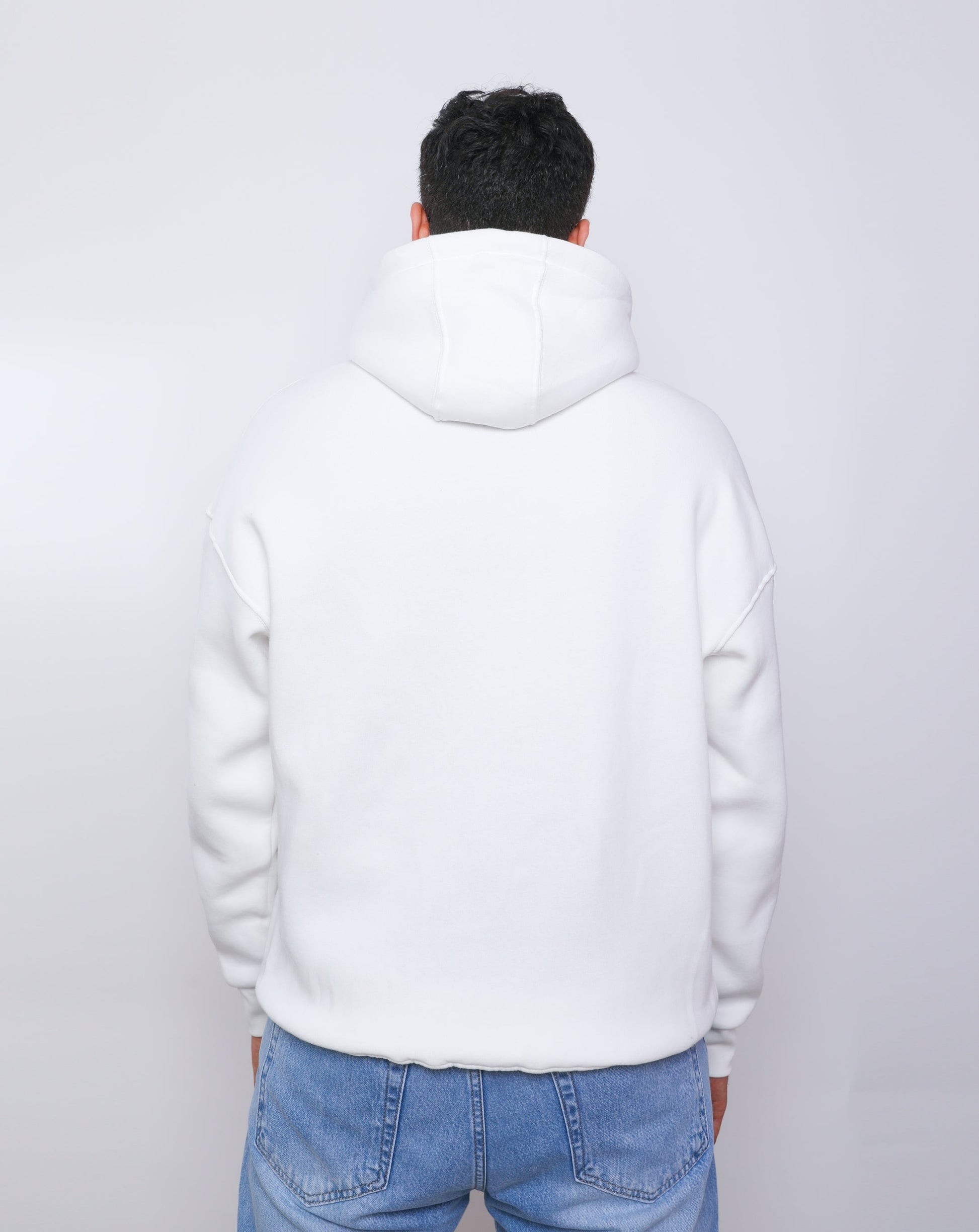 simple white hoodie – CH