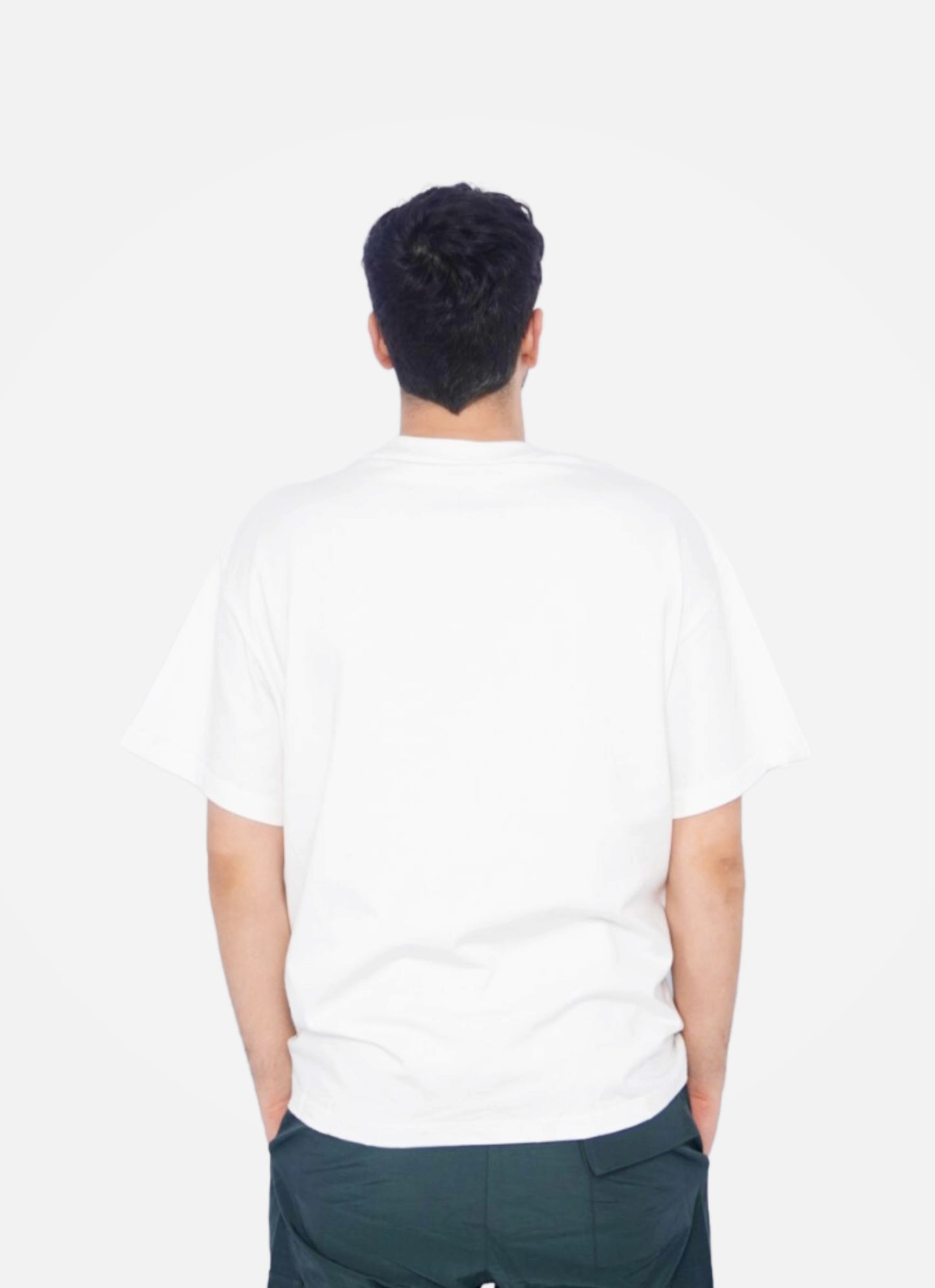 LOST YOUTH oversize t-shirt - WHITE