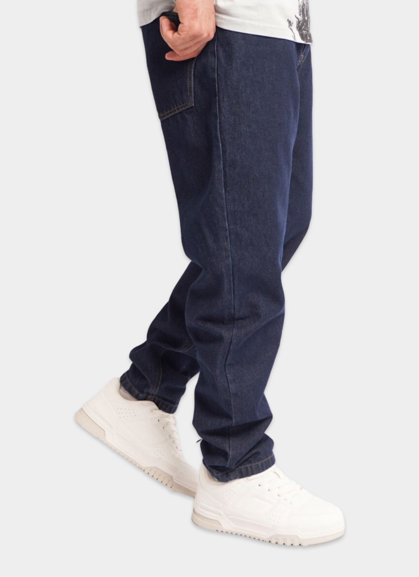 STRAIGHT JEANS - DARK BLEU