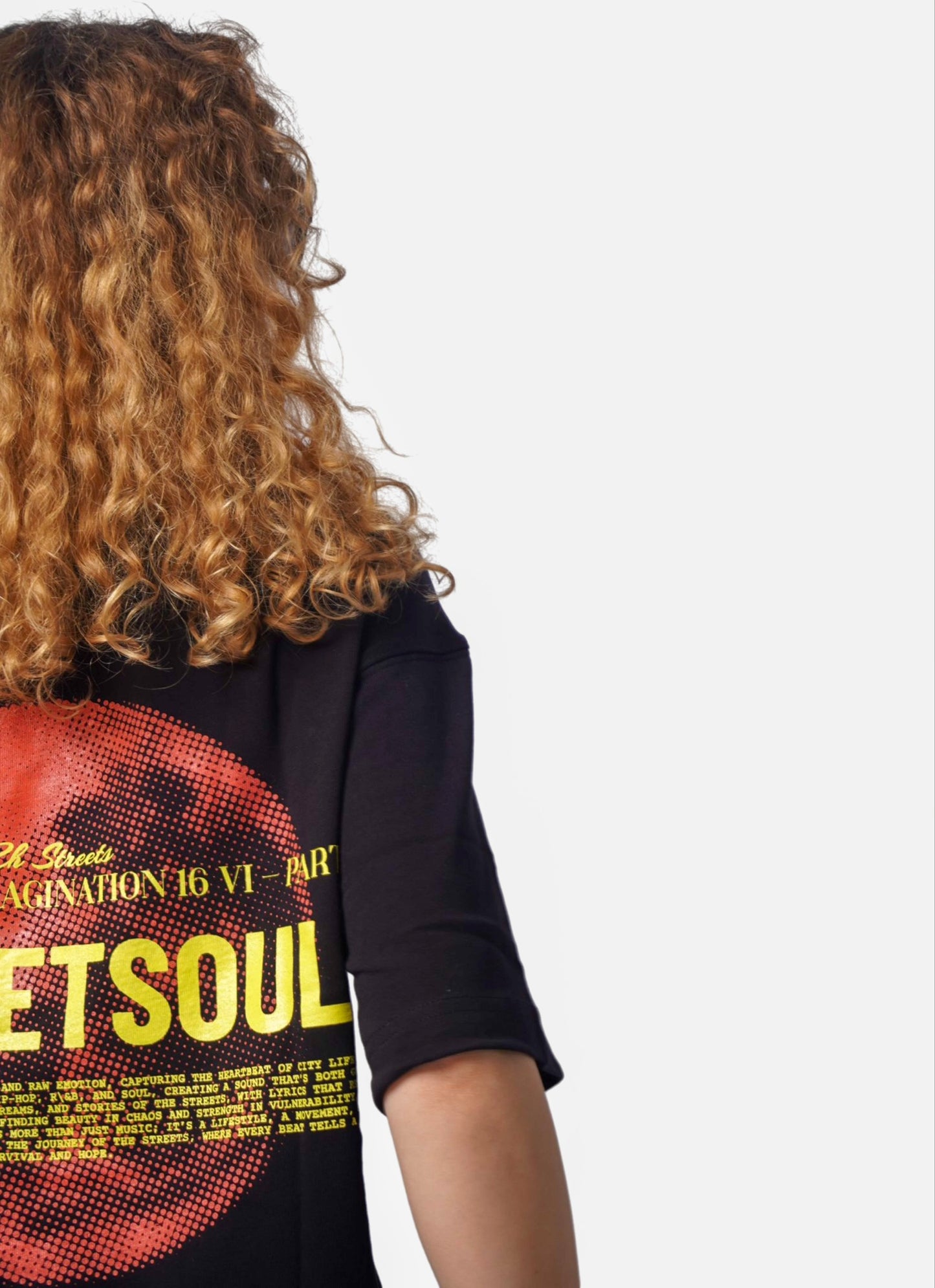STREETSOUL oversize t-shirt - BLACK