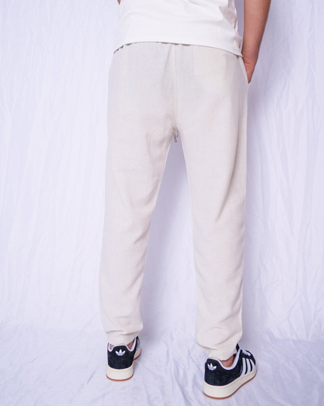 QAMRAYA Loose pants - Beige