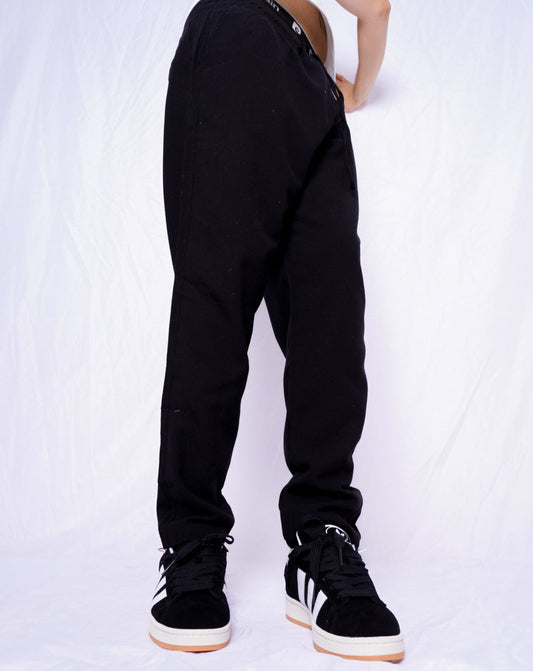 QAMRAYA Loose pants - BLACK