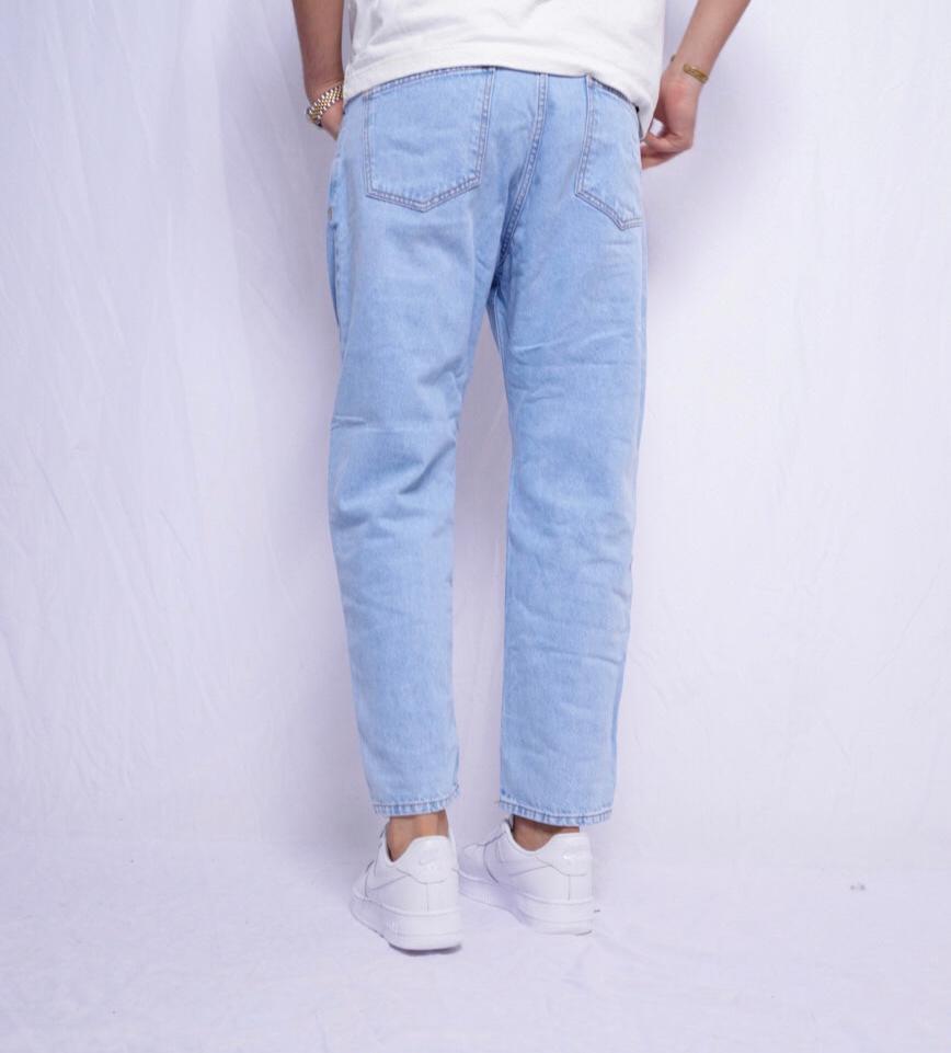 BOYFREIND JEANS - bleu clair