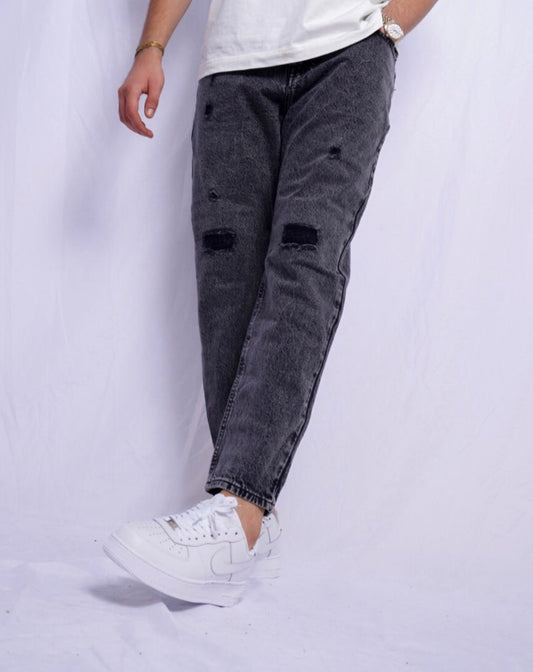 BOYFREIND JEANS - new grey