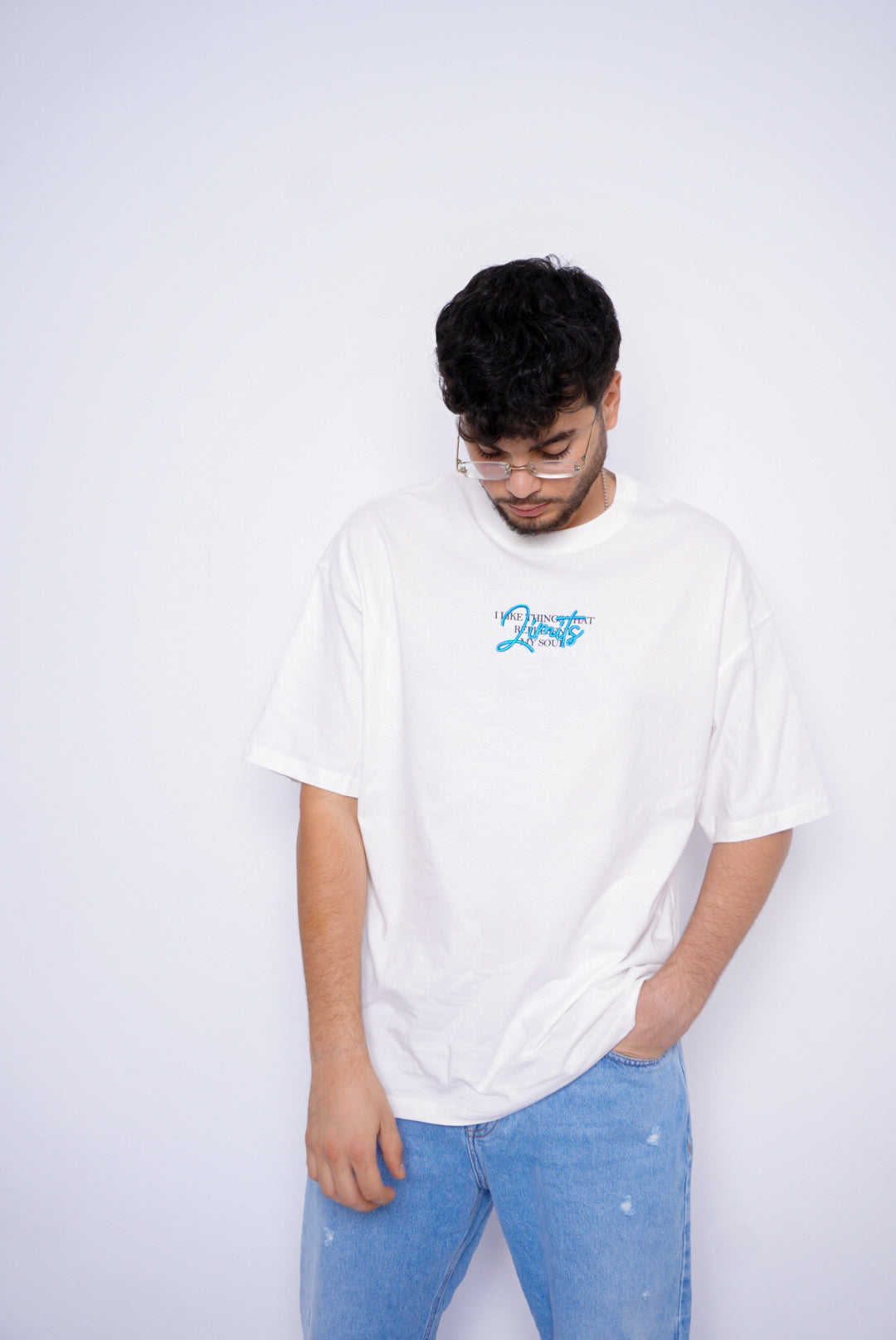 LIMITE oversize t-shirt - WHITE