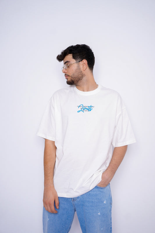 LIMITE oversize t-shirt - WHITE