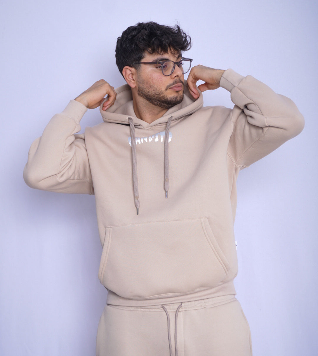 BEIGE HOODIE ' BANDITO '