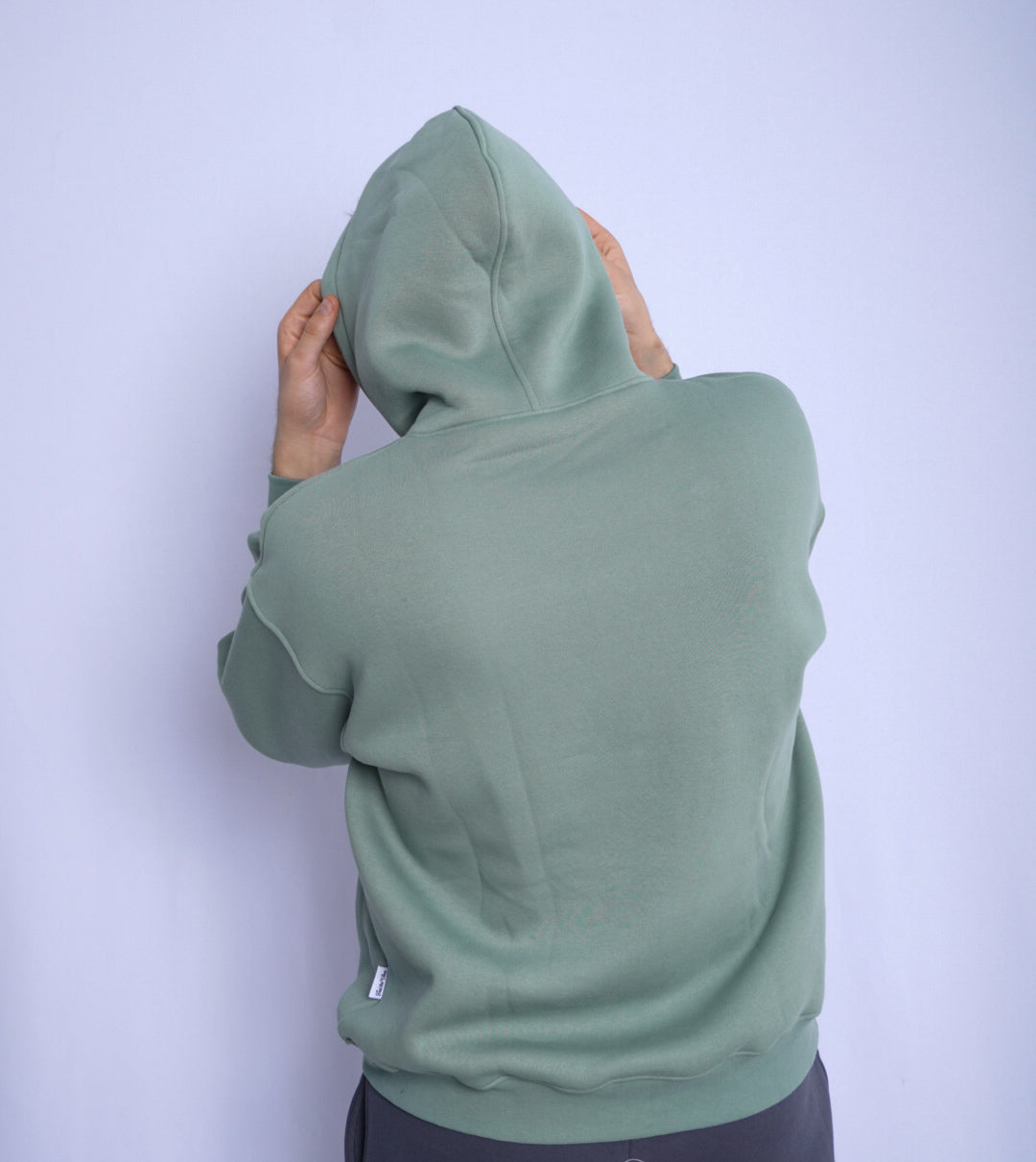 SOFT GREEN HOODIE ' CH '