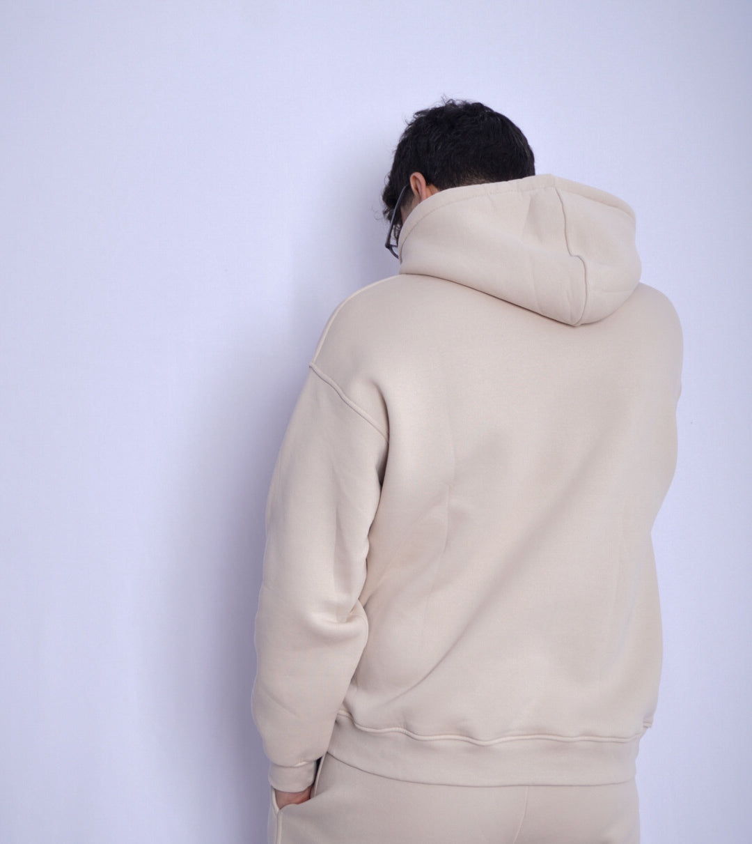 SIMPLE BEIGE HOODIE