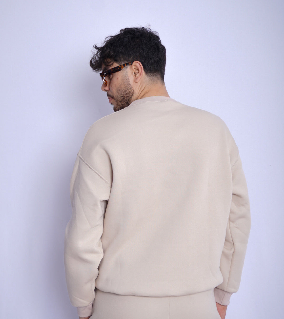 SIMPLE BEIGE SWEAT-SHIRT