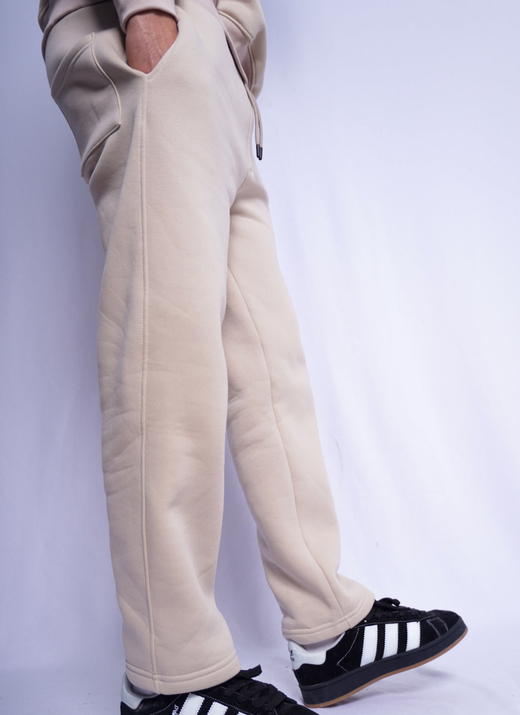 BAGGY SWEAT PANT ' BEIGE '