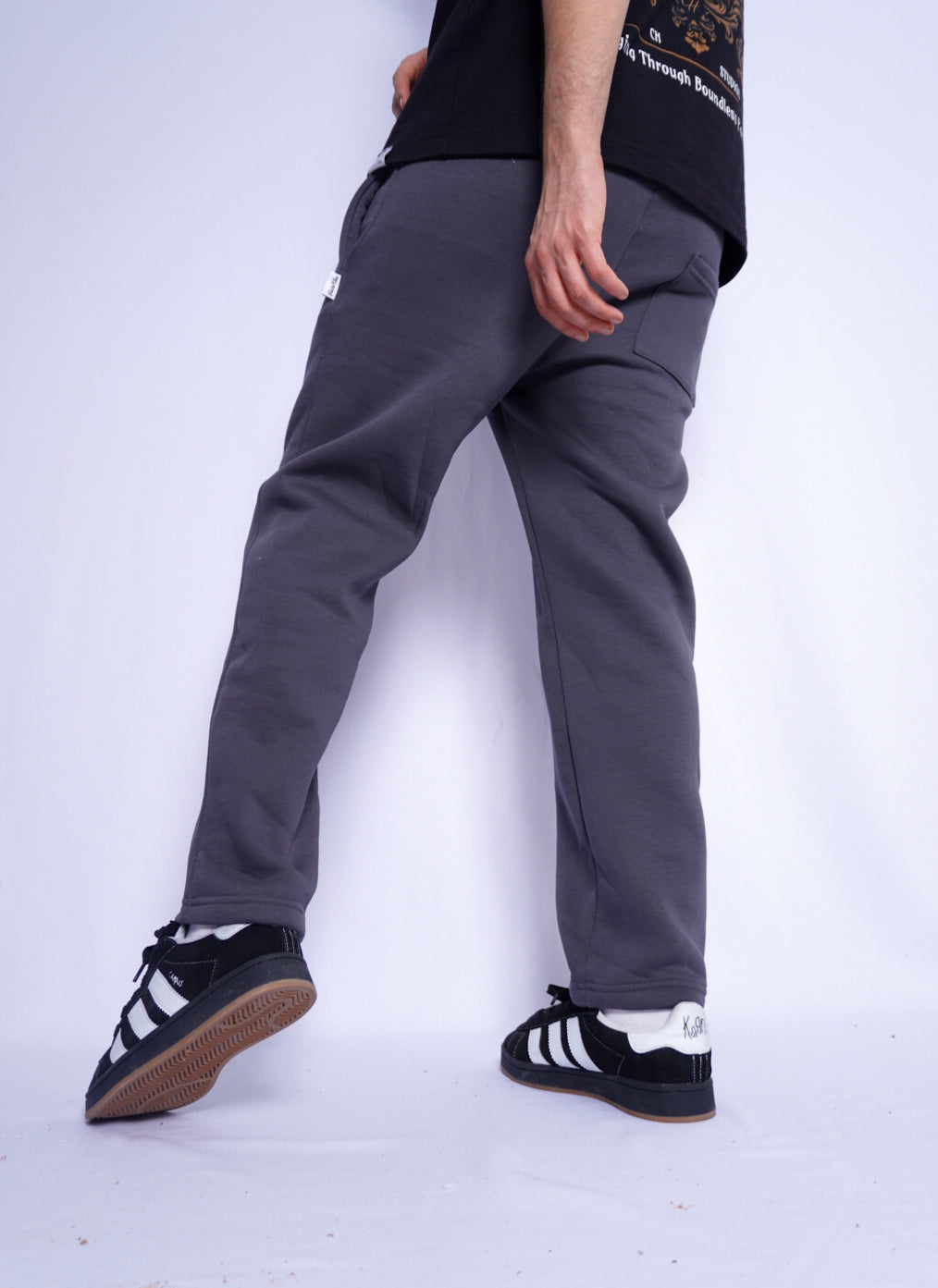 BAGGY sweat-pants GREY