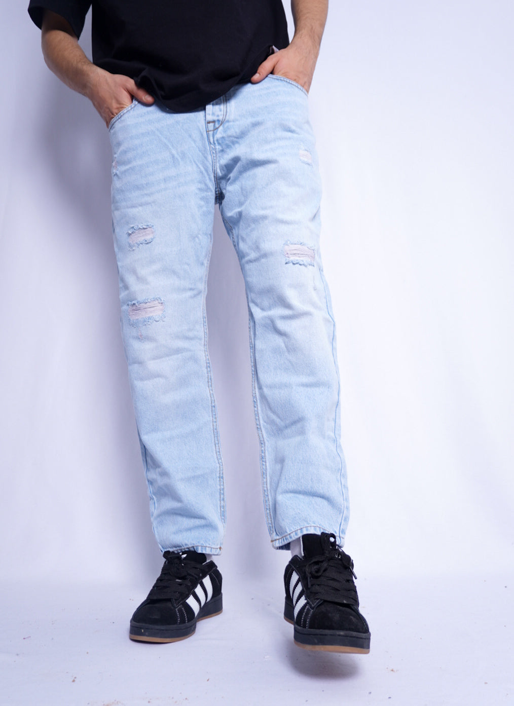 BLEU BOYFRIEND JEANS