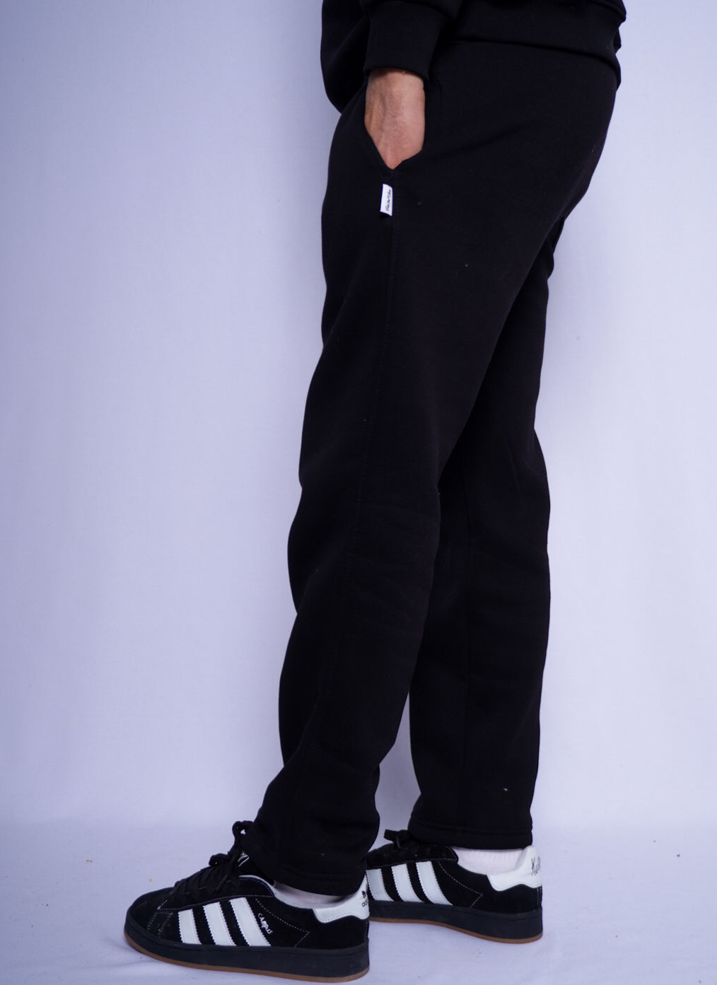 BAGGY SWEAT-PANTS ' BLACK '