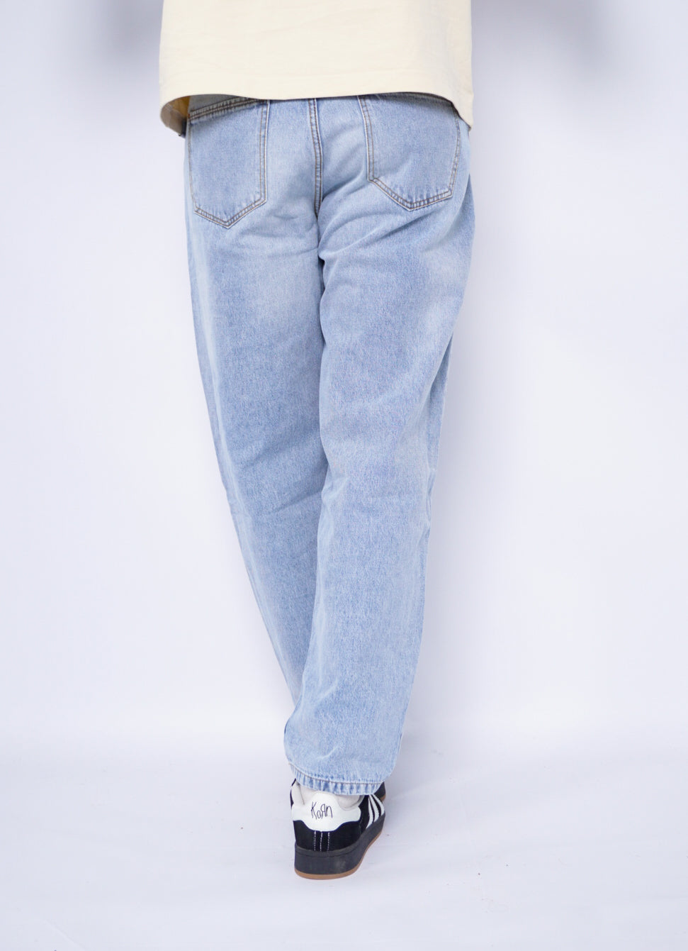 BAGGY JEANS  - 02 BLEU CLAIR