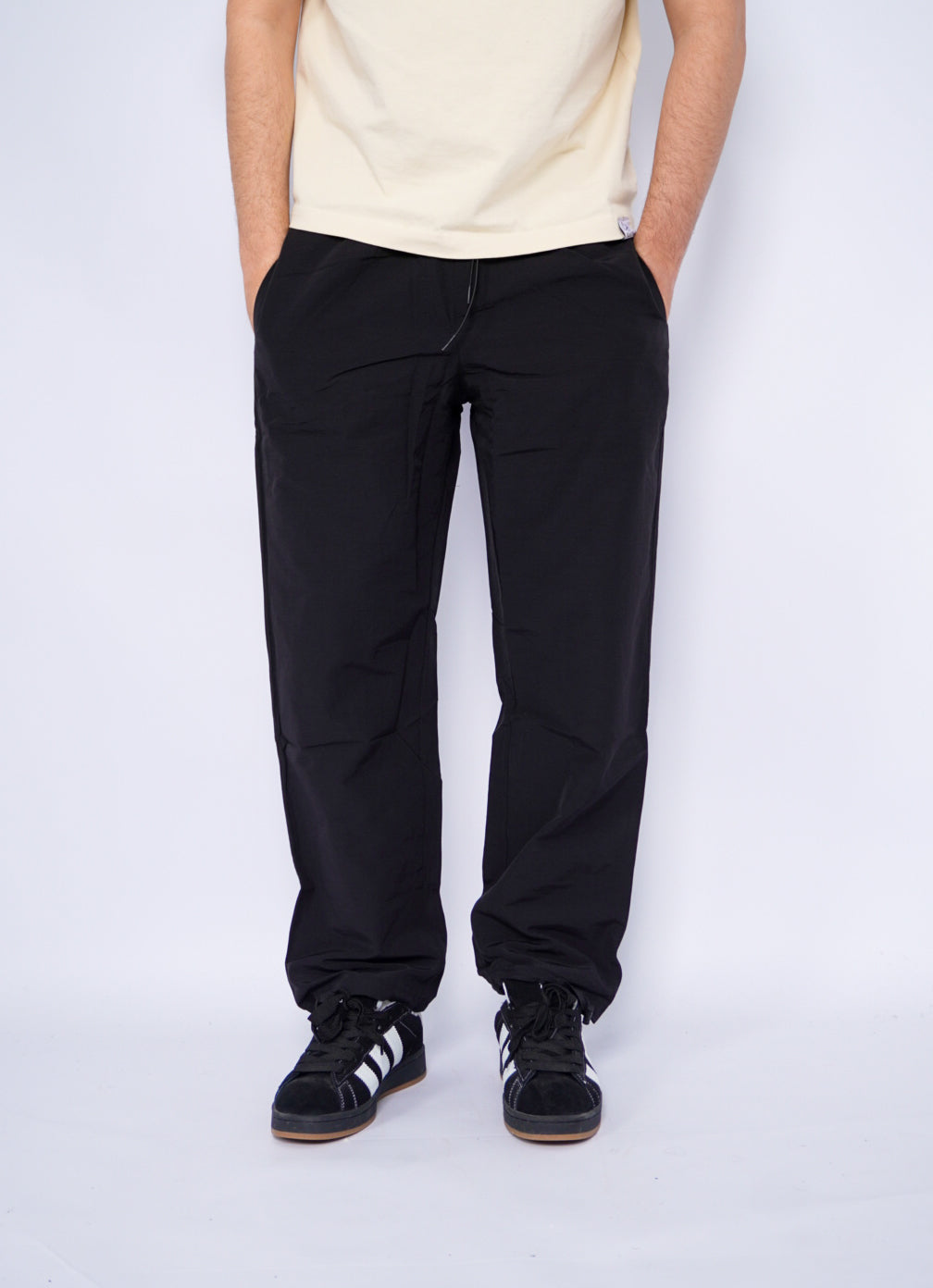 SIMPLE BAGGY Parachute   - Black