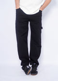 BAGGY  JEANS  ( 3 pocket  )   - BLACK