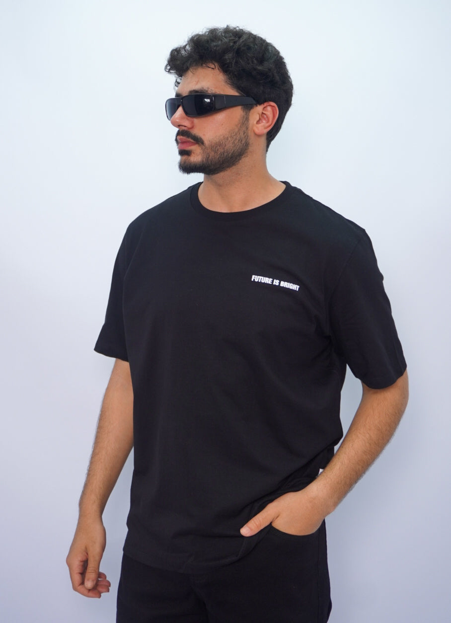 FUTURE oversize t-shirt - BLACK