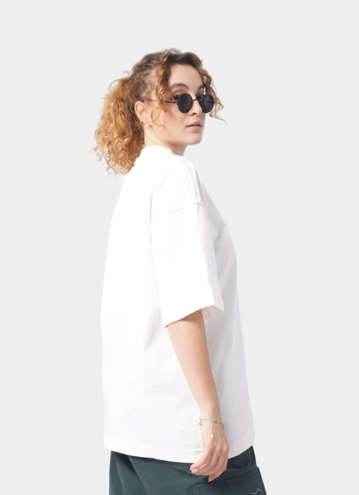 CIAO oversize t-shirt - WHITE