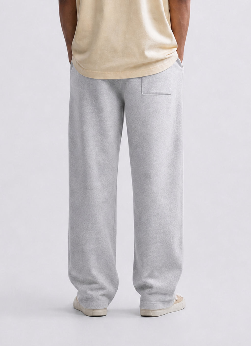 GREY SWEAT PANTS / BAGGY