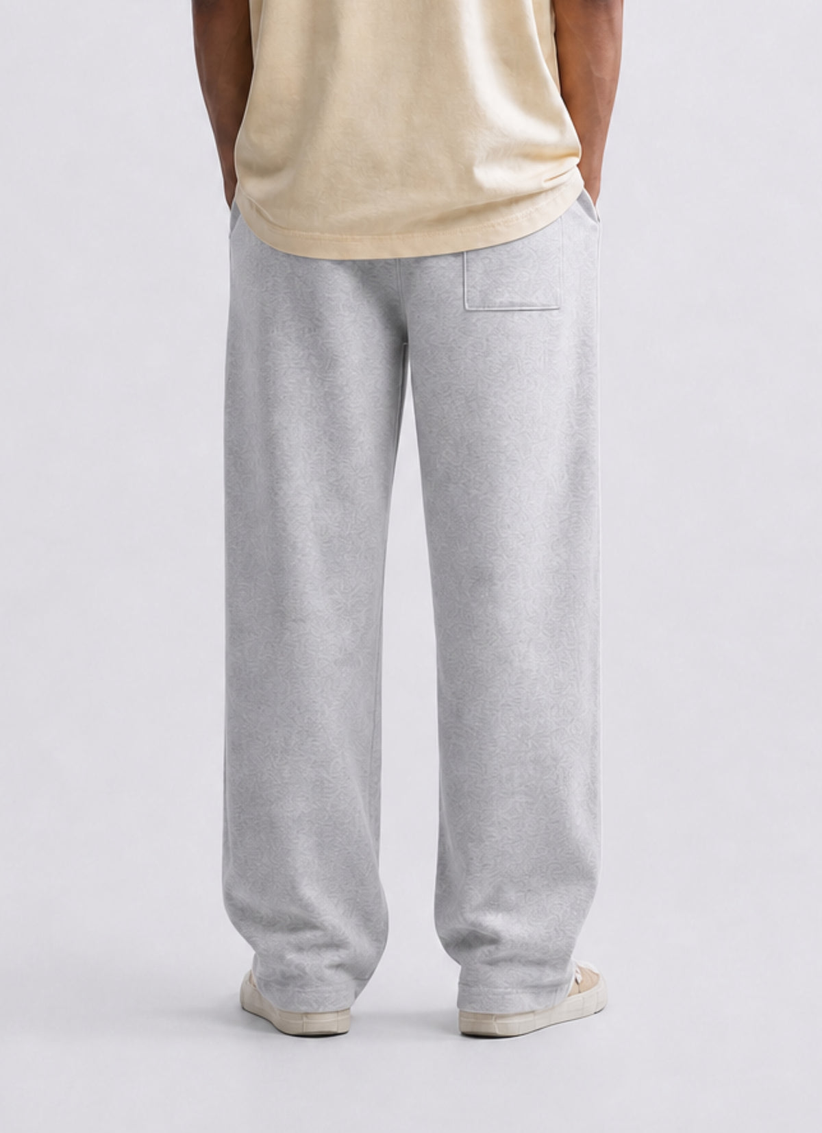 GREY SWEAT PANTS / BAGGY
