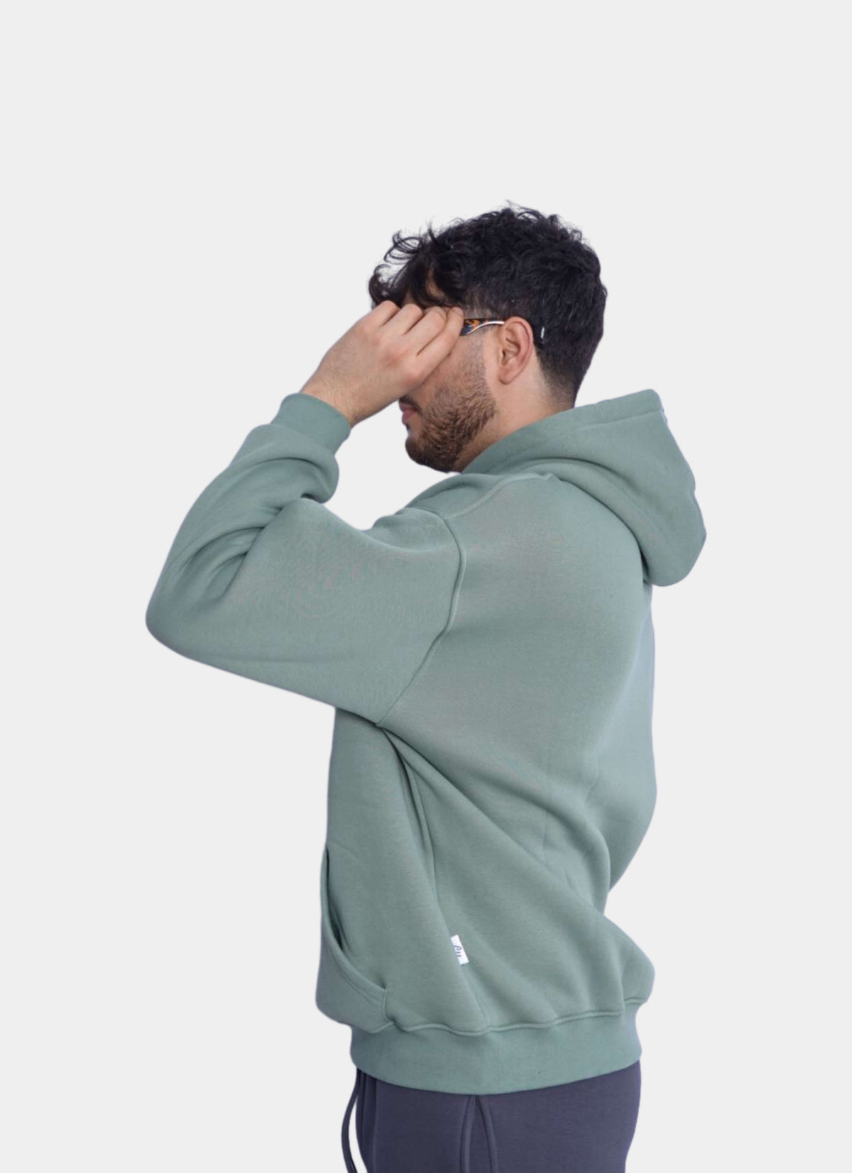 SOFT GREEN HOODIE ' CH '
