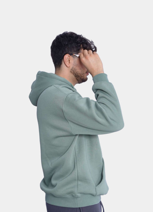 SOFT GREEN HOODIE ' CH '