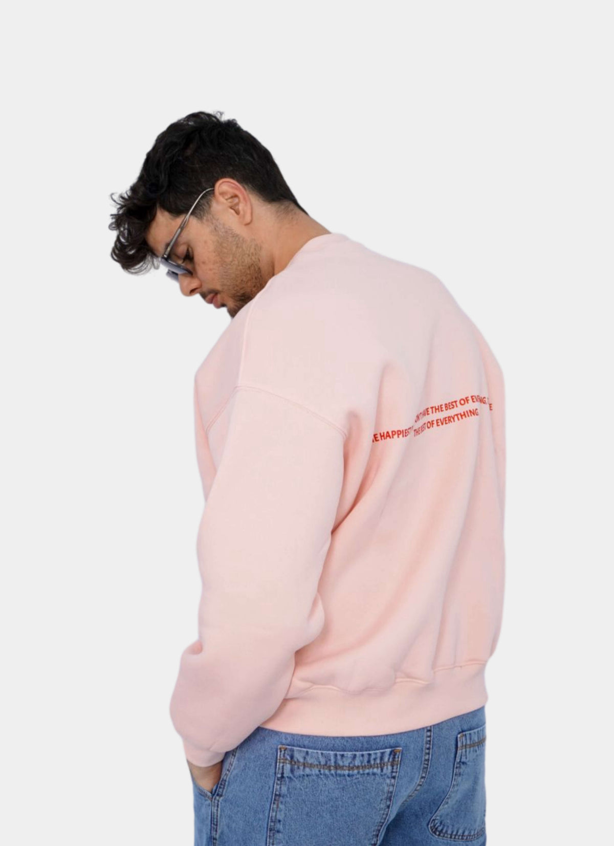PINK SWEAT SHIRT ' 60'S '