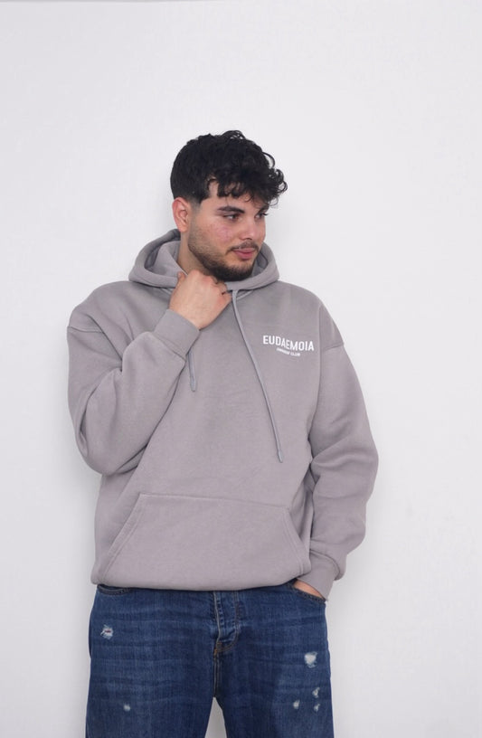 GREY HOODIE ' EUDAMOIA '