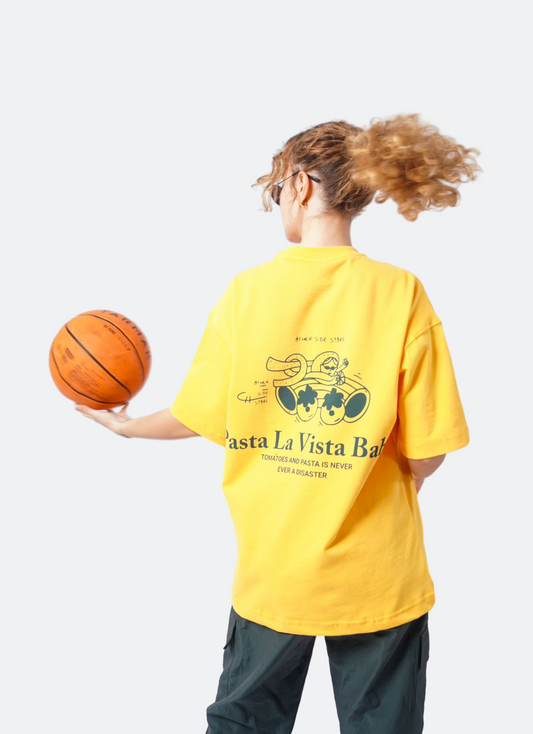 PASTA LA VISTA oversize t-shirt - SOFT ORANGE