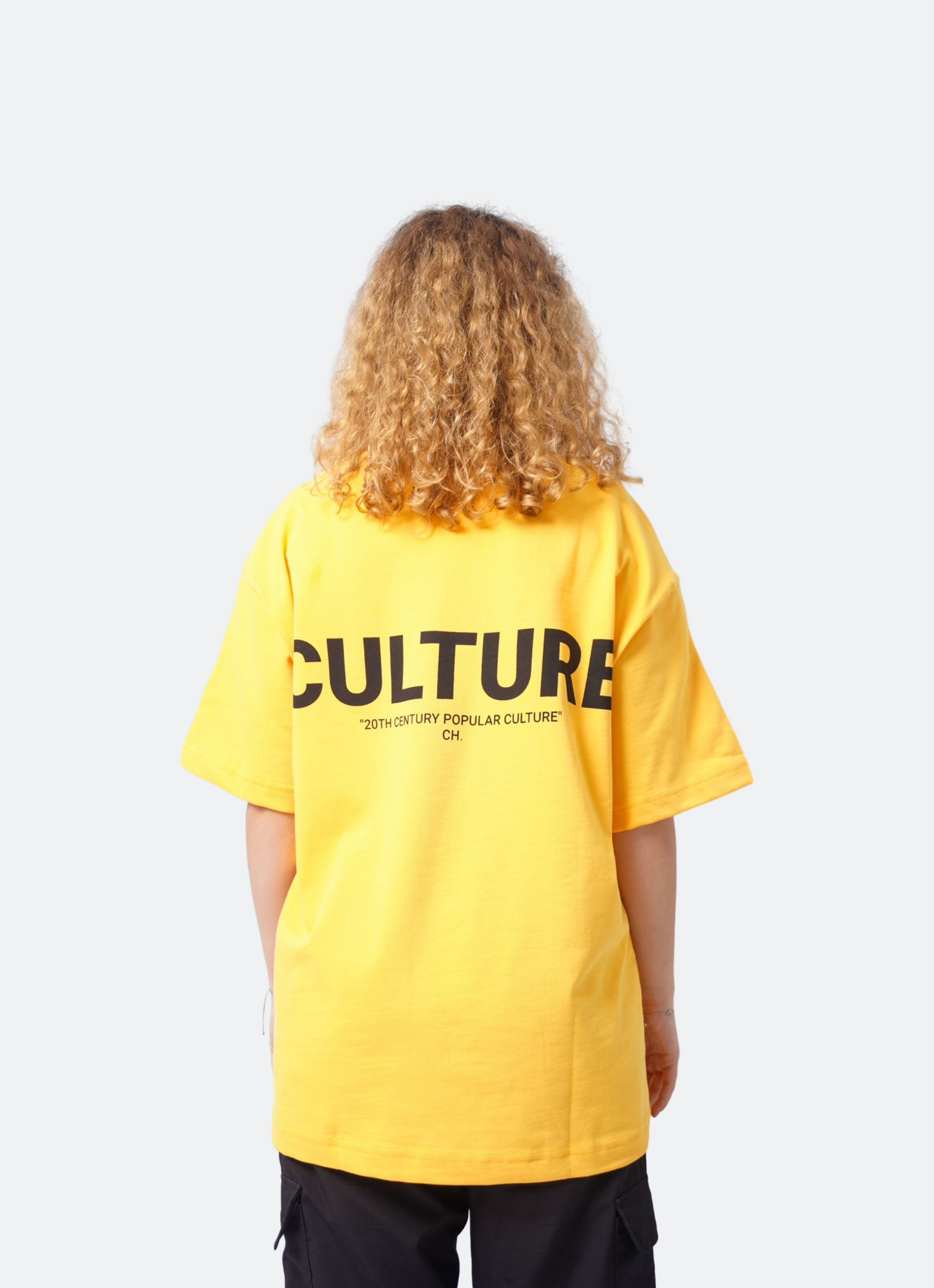 CULTURE oversize t-shirt - SOFT ORANGE