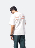 THE RIDE oversize t-shirt - WHITE