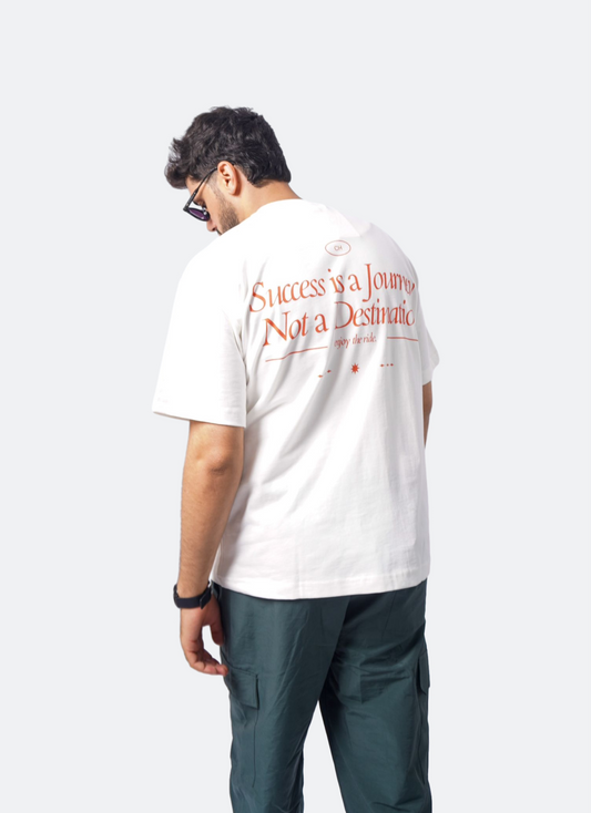 THE RIDE oversize t-shirt - WHITE