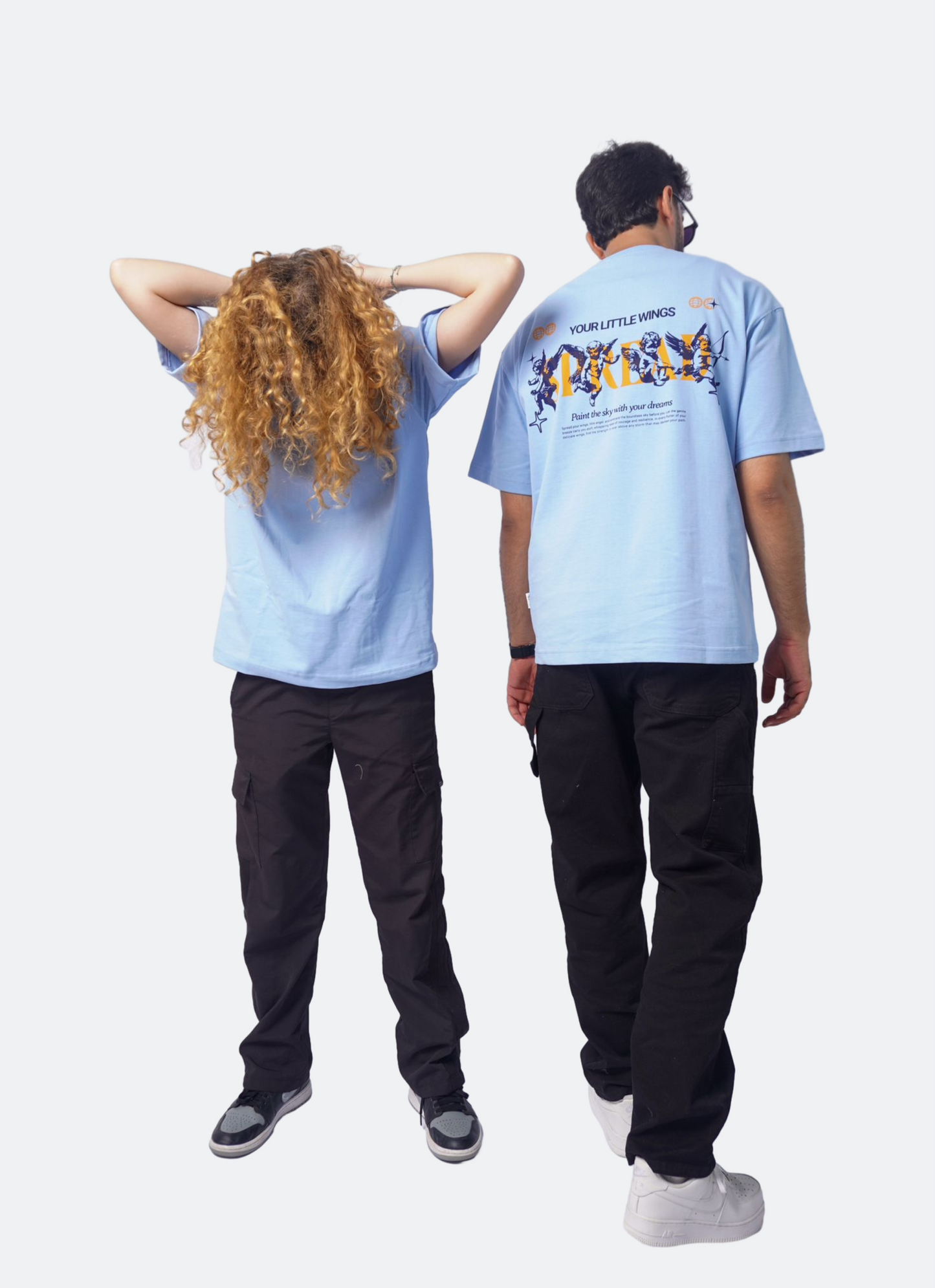 SPRDAD oversize t-shirt - BLEU