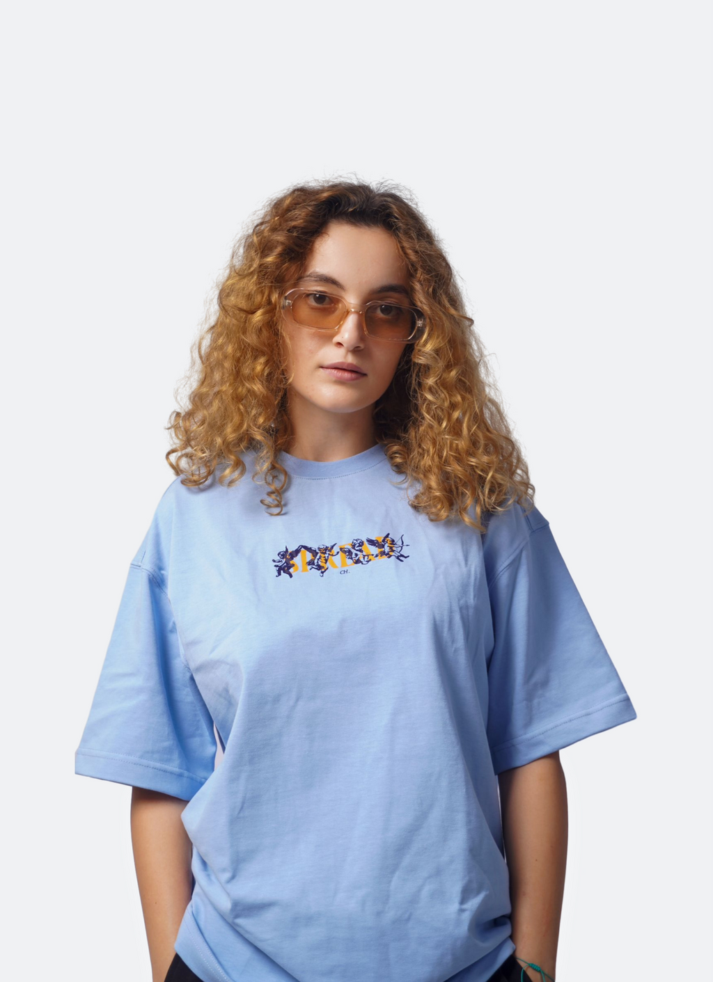 SPRDAD oversize t-shirt - BLEU